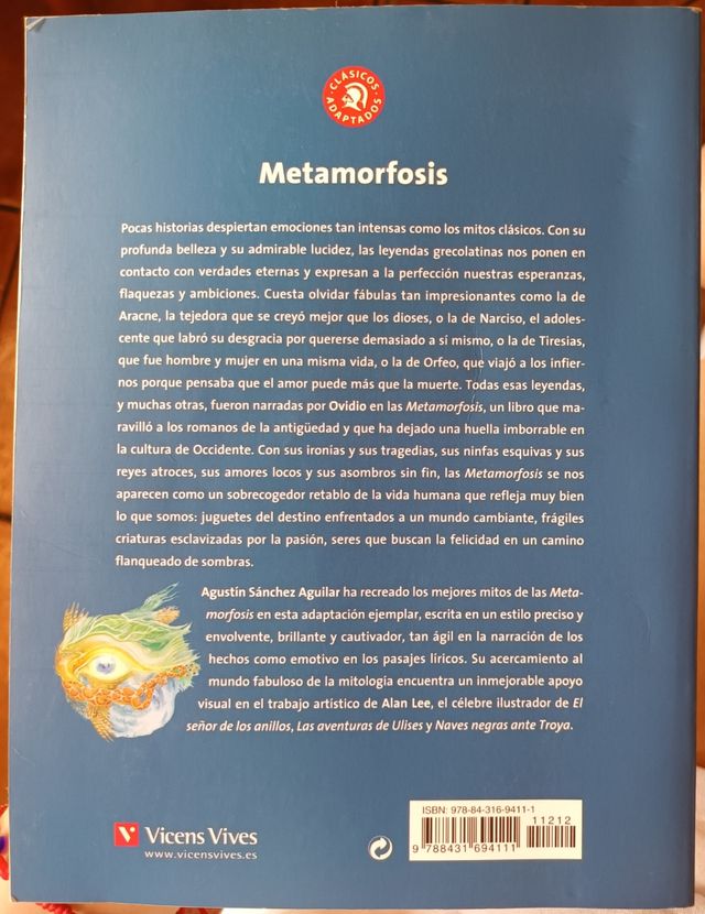 Metamorfosis Ovidio