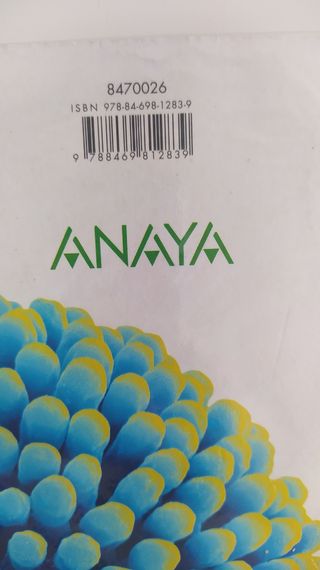 Libro Biología 2 bachillerato ANAYA
