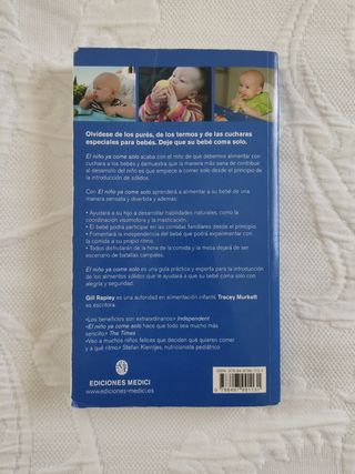 El niño ya come solo