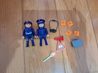 Camión policia playmobil