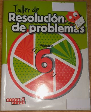 Libro Matemáticas 6. ISBN - 9788469854228