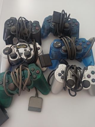 PS2 + mandos + memory card