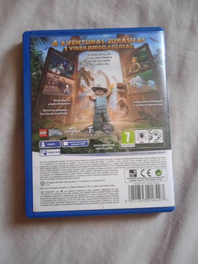 Gioco: Jurassic World lego per PS Vita