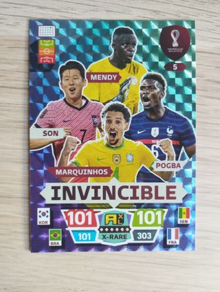 Carta INVINCIBLE Adrenalyn Mundial 2022