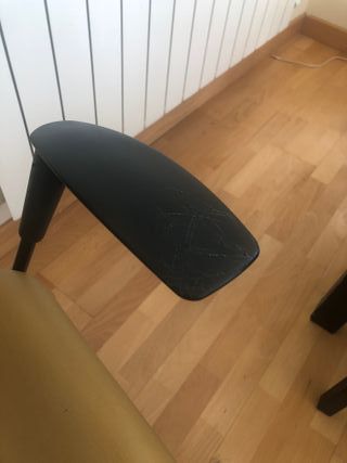 Silla oficina de piel Dynamobel