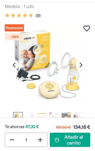 Extractor de leche /Sacaleche MEDELA