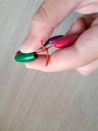 Pulsera de abalorios