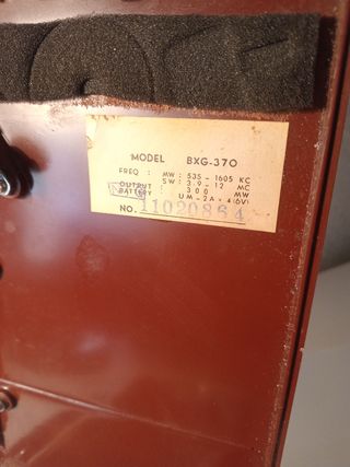 1961 Tocadiscos Sharp Mini Stereophone