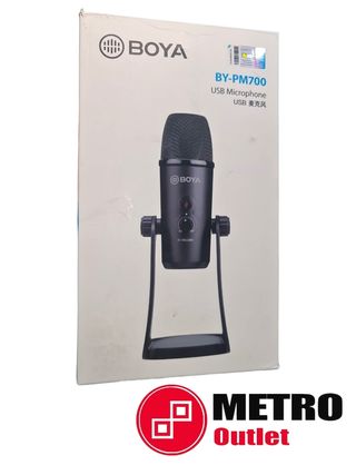 Micrófono de estudio USB Boya BY-PM700 PRO para Wi