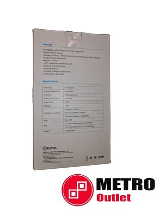 Micrófono de estudio USB Boya BY-PM700 PRO para Wi