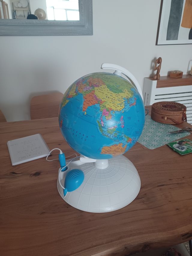 Globo terráqueo Interactivo