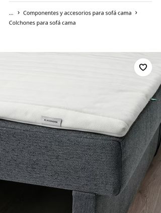 sofa cama 3 plazas +colchón