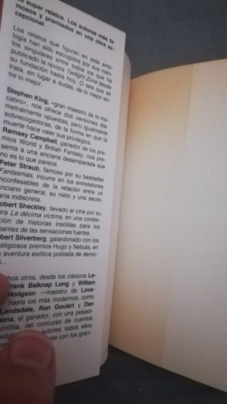 Horror 2. Stephen King y otros. Martínez Roca