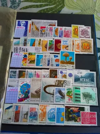 Sellos de Andorra España y Francia