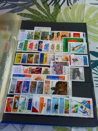 Sellos de Andorra España y Francia