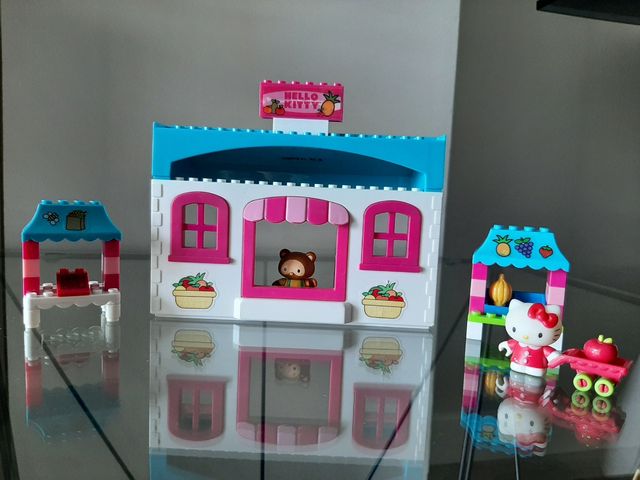 Mercado de frutas Hello Kitty Mega Blocks (10878)