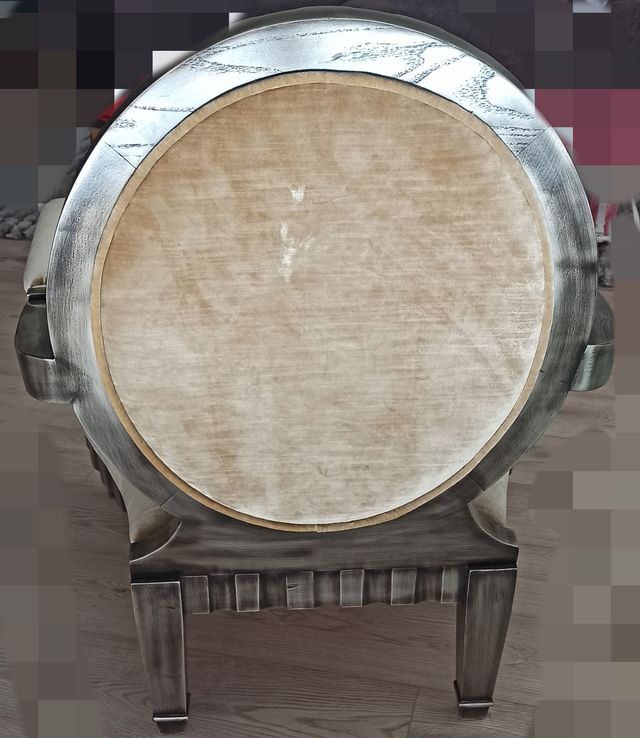 Butacas individuales de serraje beige