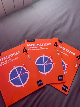 Libros Matemáticas Inicia Dual 4to ESO