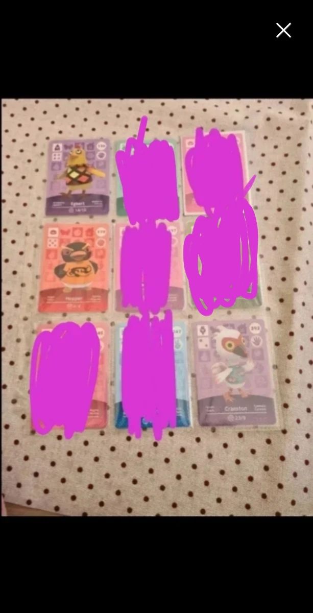 Amiibos animal crossing originales