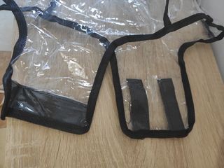 Funda impermeable maleta PVC trasparente