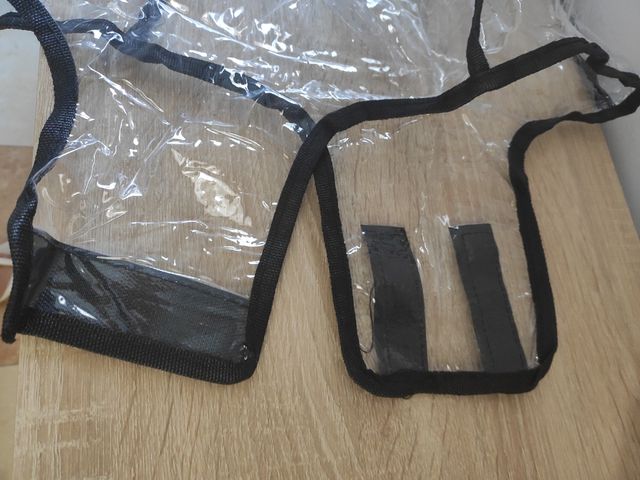 Copertura per valigia impermeabile in PVC trasparente