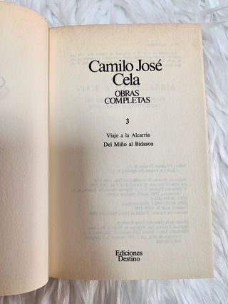 Camilo José Cela - Viaje a la Alcarria...