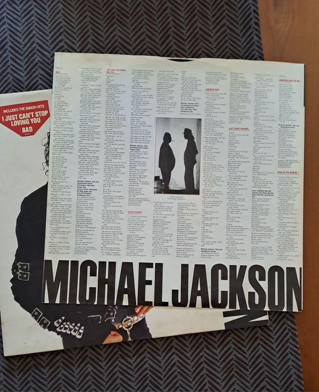 Vinile Bad Michael Jackson