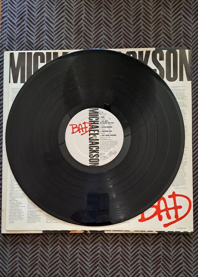 Vinile Bad Michael Jackson