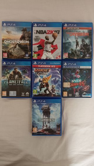 Juegos Playstation 4 