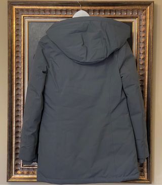 Anorak gris mujer