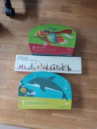 Pack de 3 Puzzles de suelo