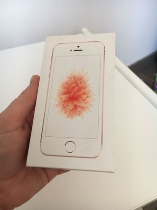 Caja vacía para iPhone SE, Rose Gold, 32 Gb