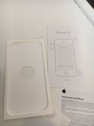 Caja vacía para iPhone SE, Rose Gold, 32 Gb