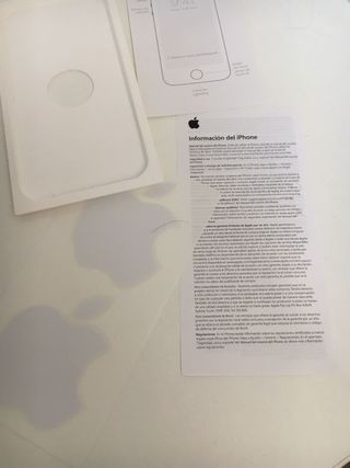 Caja vacía para iPhone SE, Rose Gold, 32 Gb