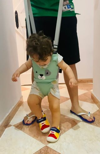 Columpio de aprendizaje para caminar