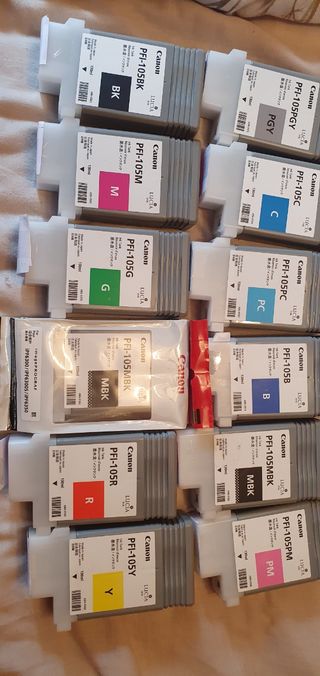Tinta plotter Canon ipf 605 cartuchos