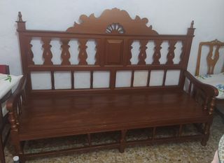 Banca antigua manchega