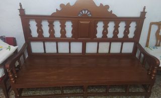 Banca antigua manchega