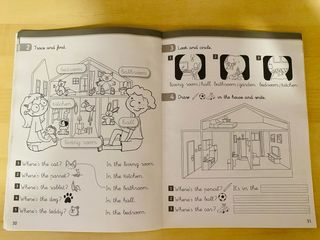 Libro de inglés Activity book beep 1º de primaria