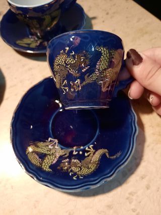 EIHO Juego de café o té PORCELANA JAPONESA