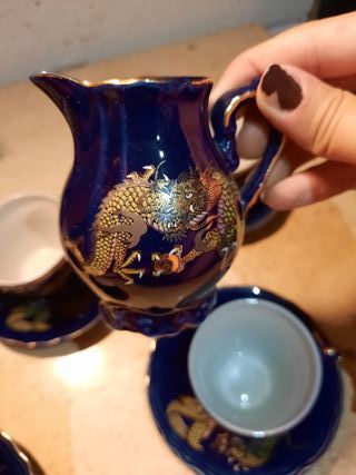 EIHO Juego de café o té PORCELANA JAPONESA