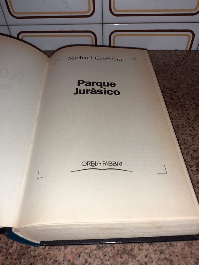 Libro parque jurasico 1995 ver recoger en gondomar