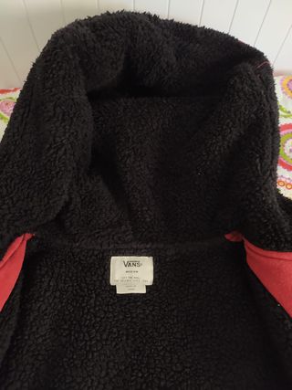 Chaqueta cremallera y capucha Vans niño