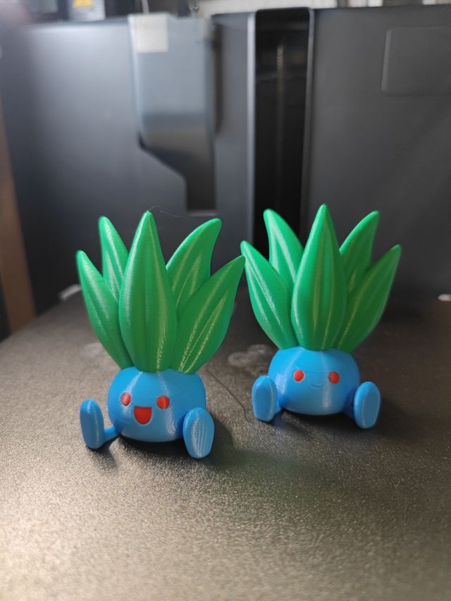 oddish impreso 3d