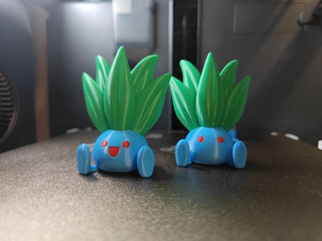 oddish impreso 3d