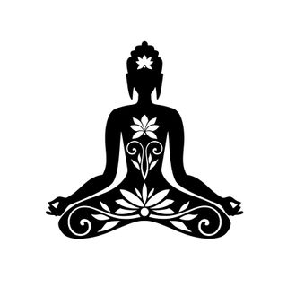 Adesivo Autocolante - Buddha Buda Meditação Carro