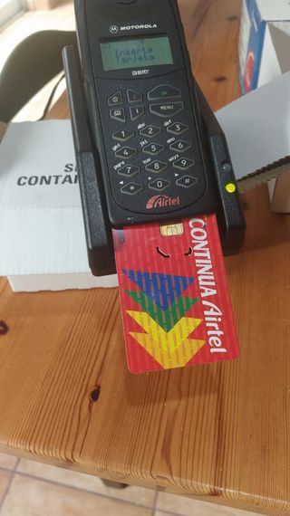 Motorola internacional 6200 de Airtel