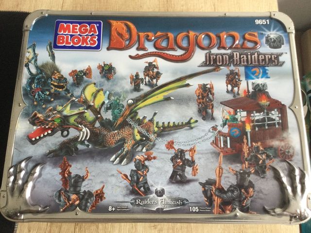 MEGA BLOKS DRAGONS IRON RAIDERS