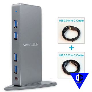 WAVLINK Ultra HD/5K USB 3.0 & USB C Universal Dock