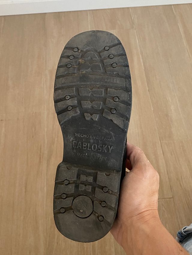 zapatos piel negros (Pablosky) t38